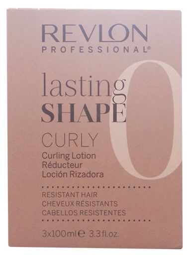 Lasting Shape Curling Lotion Resistent Hair 3 x 100 ml