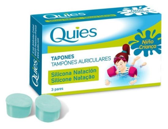 Quies Silicone Plug Child Swimming