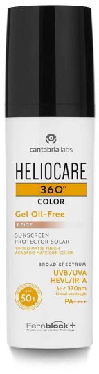 Color Gel Oil Free Spf 50 beige 50 ml