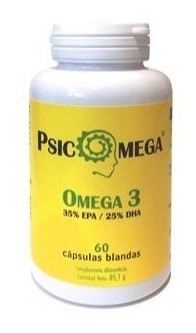 Psicomega Dietary Supplement 60 Capsules