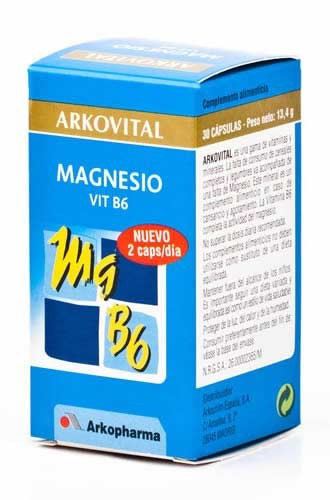 Arkovital Magnesium Vit B6 30 Capsules