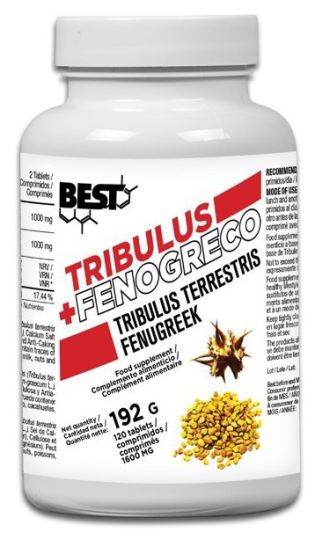 Tribulus + Fenugreek 120 Tablets 1600 mg