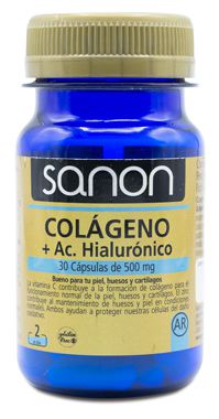 Colageno + Acido Hialuronico 595 mg 30 Capsules