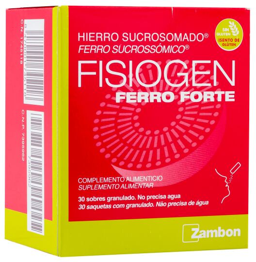 Fisiogen Ferro Forte 30 Sobres