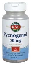 Pycnogenol 50 mg 60 Tablets