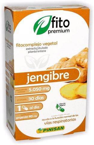 Fitopremium Ginger 30 Capsules