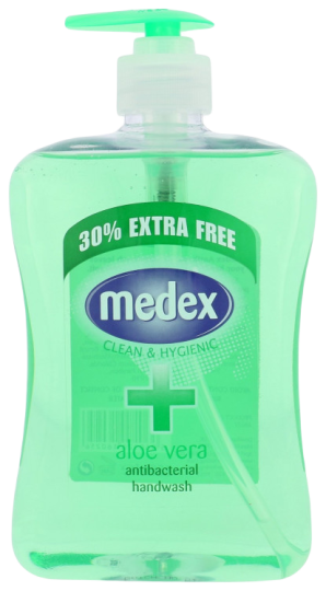 Medex Aloe Vera Antibacterial Soap 650 ml