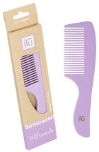 Wild Lavender Bamboo Detangling Comb