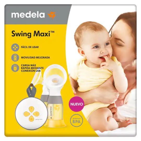 Extractor de leche eléctrico doble swing maxi